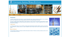 Desktop Screenshot of crystallineampoule.com